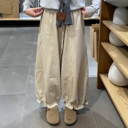Spring Summer Thin Wide Leg Lantern Flower Bud Pants Women's Loose Fitting Balloon Pants High Waist Casual Trousers