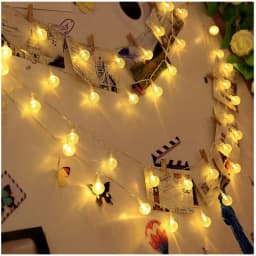 1.5M/3M/6M USB Bubble Ball LED String Lights Garland Lights Waterproof Outdoor Lamp Wedding Garden Fairy Lights Christmas Decor