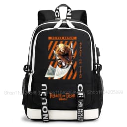 Attack on Titan Backpack Anime Mochila Student School Bag Boys Girls Gift Casual Daily Travel Rucksack