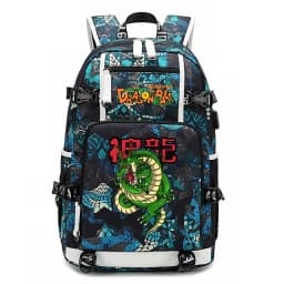 Dragon Ball Z Anime Print Student Backpack Large Capacity Casual Daypack for Kids Teen Boys Girls School Travel
