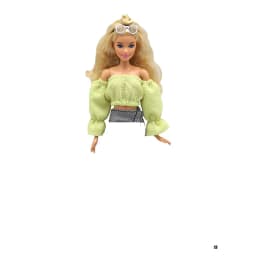 Outfits Clothes Top Pant Skirt For 30 Cm Princess Doll Clothing For 1/6 BJD Dolls House Girl Gift Doll Accessories Black