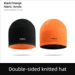 WRELS Winter Warm Two Sided Hat Unisex Windproof Outdoor Fleece Sports Hat Fishing Cycling Bonnet Hunting Camping Hiking Caps