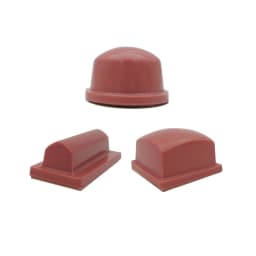 Rubber Pad for Pad Printing Silicone Cylindrical Coding Machine Date Manual Electric Pneumatic Durable Pad Printing Rubber Head