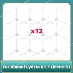 Compatible for Xiaomi Lydsto R1 /R1A /R1 Pro /S1 /L1 Parts Main Side Brush Hepa Filter Mop Pad Dust Bag Replacement Parts