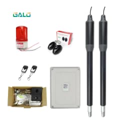 AC110V/220V to 24V Electric Automatic Strong Dual Arm Swing Gate Opener Up to 660 Lbs Hardware Driveway Door KIT