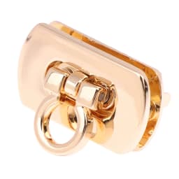 Metal Square Oval Twist Lock Tiny Bag Turn Lock Twist Lock Clasp Leather Craft Women Bag Handbag Shoulder Bag Purse DIY Hardware