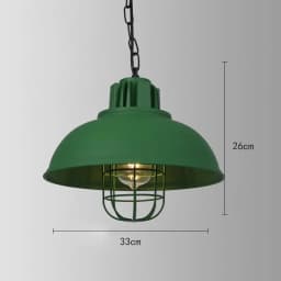 American Retro Red Pendant Lamp Led E27 Industrial Style Lighting Hot Pot Barbecue Modern Iron Art Restaurant Decor Lighting