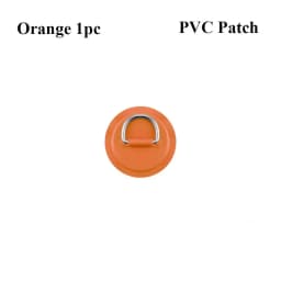 1/4Pcs Surfboard Dinghy Boat PVC Patch PVC D Rings Patch Deck Rigging Sup Board Round Ring Pad Kayaking Boat Surfing Accessories