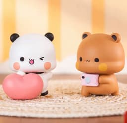 In Stock Genuine Bubu And Dudu Panda V3 Couple Daily Life Series Blind Box Trendy Model Toy Kawaii Doll Mystery Ornament Gift
