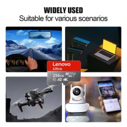 Lenovo High Speed Micro SD Memory Card 512GB 4K Full HD Video Compatible with Phone GoPro Action Camera 1TB 128GB 256GB