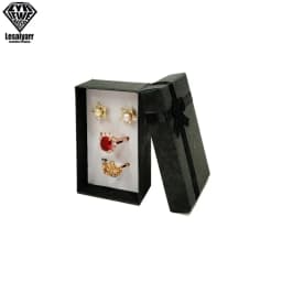 24 Pcs Jewelry Cardboard Gift Boxes for Packaging Decorative Empty Jewelry Boxes Colorful for Earring Necklaces Bracelets Rings