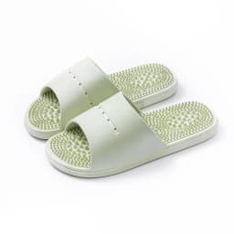 Summer Slippers for Men PVC Massage Soft Non-slip Solid Color Comfortable Bathroom Shoes Casual Women Indoor Home Sandals