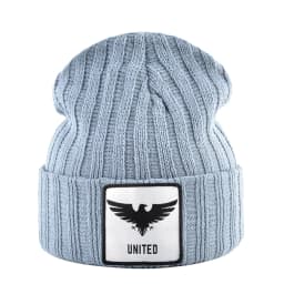 Knitted Skullies Beanie With Animals Patch Men Women Outdoor Casual Sport Hats Autumn Winter Solid Color Hip Hop Beanies