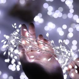 USB LED Firecracker String Lights Outdoor Garden Fairy Lights 8 Modes Copper Wire LED Lights for Wedding Party Christmas Decor