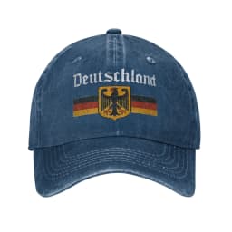 Deutschland Flag Eagle German Casual Baseball Cap For Women Men Summer Hiking Trucker Hat Fashion Wholesale Snapback Cap