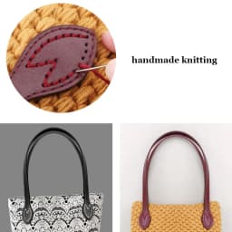 2Pcs 60cm PU Leather Bag Handle Shoulder Bag Strap Replacement Handbag Belt Straps DIY For DIY Women Handmade Bag Accessories
