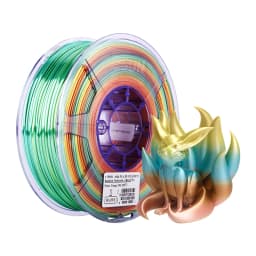 ESUN Silk Candy PLA Filament 1KG 1.75MM Silky Multicolored 3D Printer Filament Gradient Changing Silk Candy PLA 3D Filament