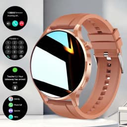 New Round 1.52" Extra-Large Screen Smartwatch Wireless Call Men Women With More Sports Modes Calculator Smart Watches Business