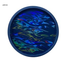 Holographic Coaster Molds for Epoxy Resin DIY Light and Shadow Christmas Snowflake Cup Mat Silicone Mold Storage Tray