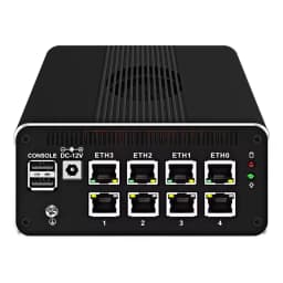 Topton Solid Firewall Mini PC 2x 10G SFP+ 4x/8x 2.5G LANs Twin Lake Intel N150 DDR5 NVMe Proxmox pfSense Network Homelab Server