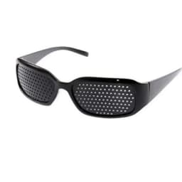 Anti-myopia Astigmatism Glasses Vision Correction Fatigue Pin Hole Glasses with Holes for Men Women Eyesight Improvement Eyewear