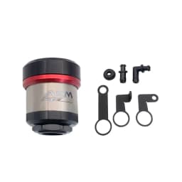 AEM oil cup integrated titanium alloy for Brembo RCS/CC direct push up pump brake AEM oil pot