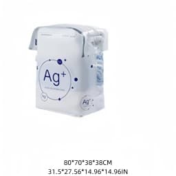 Antibacterial Vacuum Bags No Need Pump Large Plastic Storage Bag Storing Clothes Blanket Compression Bag Travel Accessories