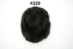 Os21 0.03-0.04mm NG Clearance Thin Skin Toupee Capillary Prothesis Hair Piece For Men Hair Replacement System V Loop Men Toupee