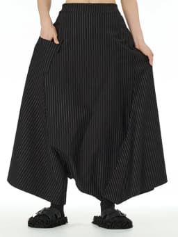 [EAM] High Elastic Waist Army Green Brief Big Size Cross Pants New Trousers Women Fashion Tide Spring Autumn 2026 1DJ0040