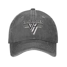 Van Halen 5150 Logo Denim Fabric Cap Casual Baseball Caps Adjustable Hat Summer Unisex Baseball Hats