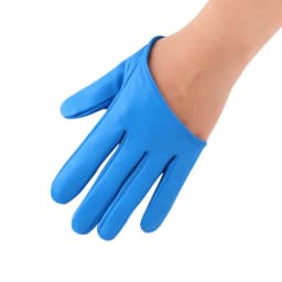 Women Sexy PU Leather Gloves Punk Dancing Half Palm Gloves Street Dance Performance Party Show Costume Fingerless Gloves Mittens