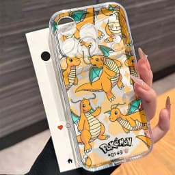 HOT Anime Cute P-Pokemons Phone Case For iPhone 17e 17 16 16e 15 14 13 12 11 Mini Pro Max X XR XSMax Air Plus Transparent