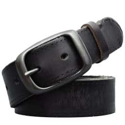 Belt for Men Leather Needle Buckle Belt for Men Vintage All-in-one Jeans with Simple Casual Designer Belt for Men