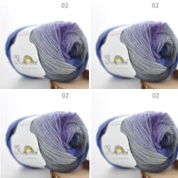 100% Wool Yarn Rainbow Color for Hand Knitting Crochet Plush Thickness Lanas Thread DIY Soft Scarf Shawl Sweater