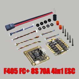 F405 F405HD / F7 F722 Flight Controller / F4 V3S Plus FC + 60A 4in1 BLheli_S ESC Stacks 30.5*30.5mm For RC FPV Racer Drone