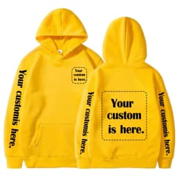 2025 Student Casual Customized Printed Text DIY Hoodie Custom Personalized Hoody Custom Hoodies Text Sweatshirt Tops
