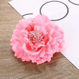 Holiday Hair Clip Peony Flower Design Beach Boho Straw Hat Accessory DIY Headband for Women