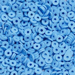 350Pcs/Lot 6mm Flat Round Polymer Clay Beads Loose Spacer Beads for Jewelry Making DIY Needlework Bracelet Necklace Earrings