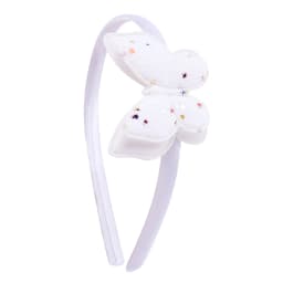 1PC Glitter Butterfly Headbands Set for Kids, Colorful Sparkly Hair Accessories, Cute Hairbands for Girls' Party & Daily Wear