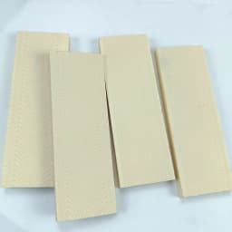 2pcs DIY Knife Handle Material Imitation Ivory Resin Mixtures for Knife Handle Patch Produce Material 120x40x8mm