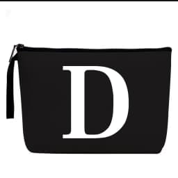Cosmetic Bag Letter Pattern MakeUp Bag Toiletries Organizer Wash Storage Pouch Wedding Party Bride Gifts Makeup case Organizer