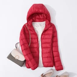 Winter Women 90% Ultra Light Down Jacket White Duck Down Hooded Jacket Long Sleeve Warm Coat Parka Female Solid Portable Outwear