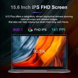 Ninkear A15 Plus Laptop, Amd Ryzen 7 5825U, 15.6" Fhd Ips Display, 32Gb Ddr4 Ram, 1Tb Pcie Ssd, 57Wh Battery, Fingerprint Unlock, Backlit Keyboard, Wifi
