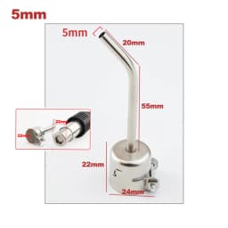 BGA 850 Series Universal Hot Air Gun Nozzle Extension Elbow Desoldering Station With Nozzle BGA Universal 3/4/5/7/ 6/ 8/10/12mm