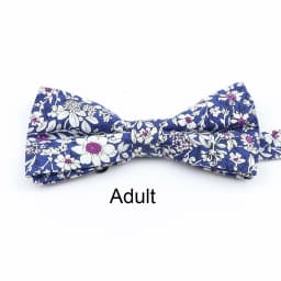 Cotton Floral Parent-Child Bowtie Set Bow Tie Necktie For Men Wedding Party Business Suits Gravata Pink Yellow Butterfly Cravats