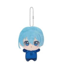 New Anime Blue Lock Hiori You Isagi Yoichi Cosplay Plush Doll Fluffy Maumet Pendant Puppet Keychain Keyring Charm Custom Gifts