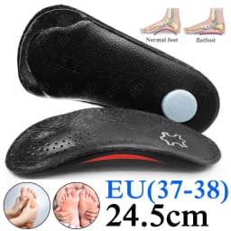 EiD Orthopedic Insoles Orthotics Flat Foot Health Sole Pad For Shoes Insert Arch Support Pad For Plantar fasciitis O/X Leg pads