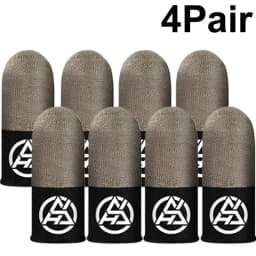 Soft Game Fingertip Gloves Sweatproof Anti-slip Gamer Thimbles Touch Screen Finger Sleeve Breathable Fingertip Cover for Gamer