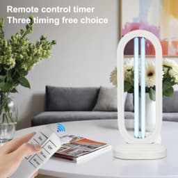 UVC Light Sanitizer with Remote Control 3-Speed Timing Ultraviolet 110V/220V UV Light Sanitizer Home Room Disinfection Device