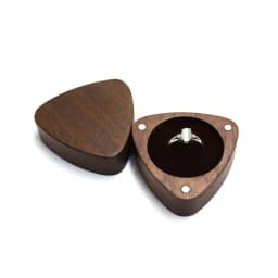 Wood Ring Box Jewelry Boxes and Organizers for Engagement, Proposal, Wedding Gift for Special Occasions
